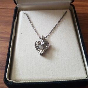Zales Diamond Heart necklace
